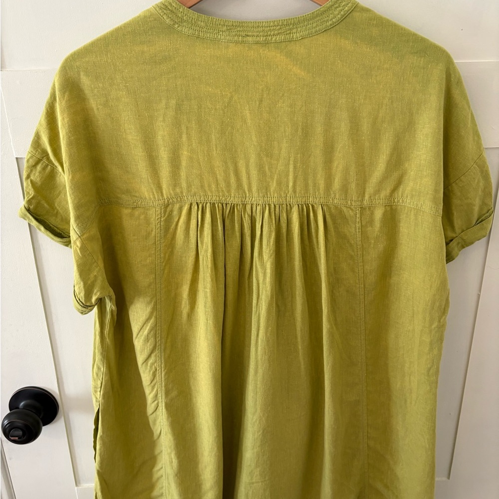 Free People Get Away With Me Tunic in Frosted Fern. Size Small. - Picture 16 of 16